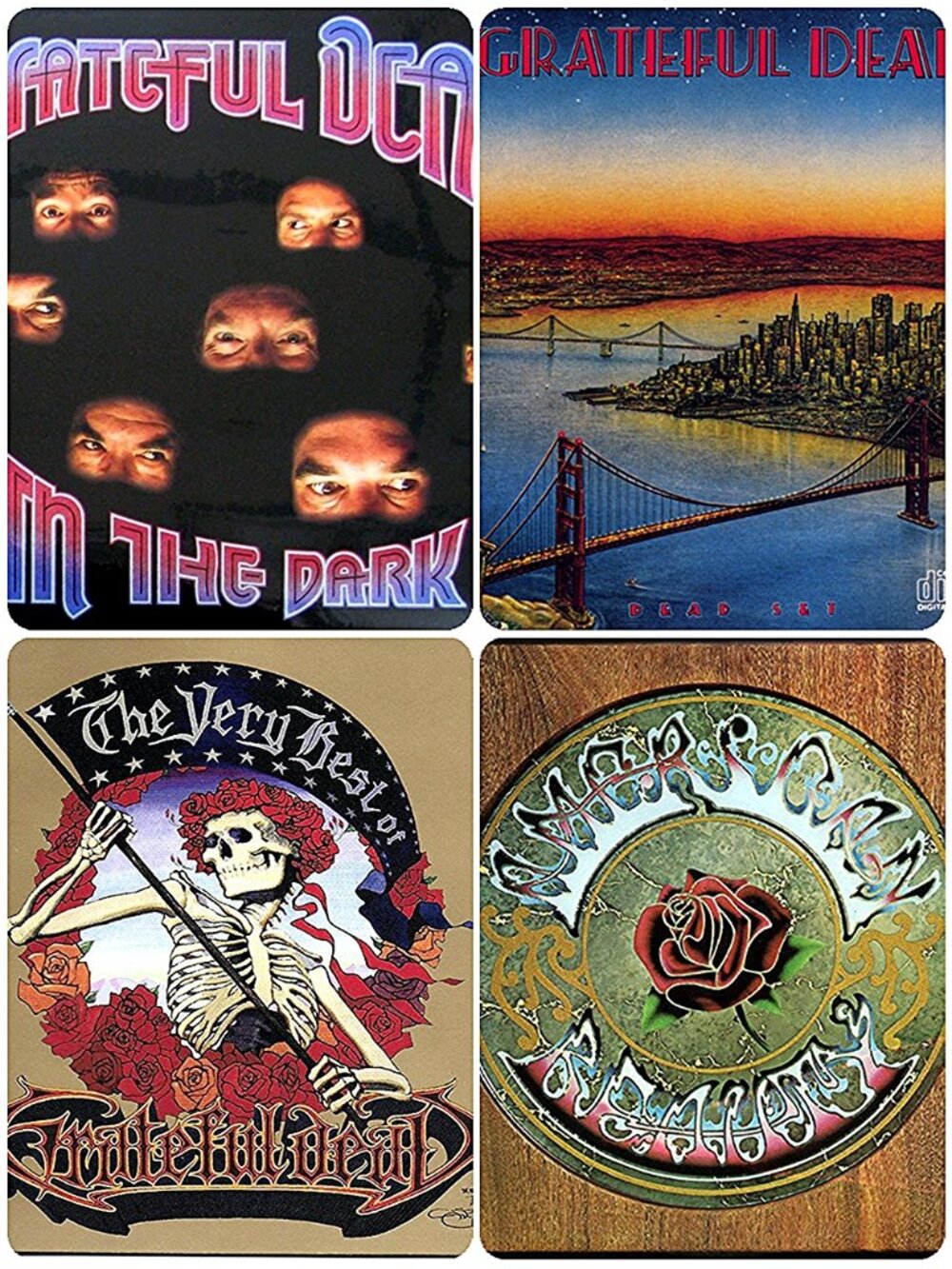 Grateful Dead 4 CD Bundle
